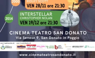 Rassegna cinematografica Centenario Società Filarmonica G.Verdi San Donato in Poggio_locandina